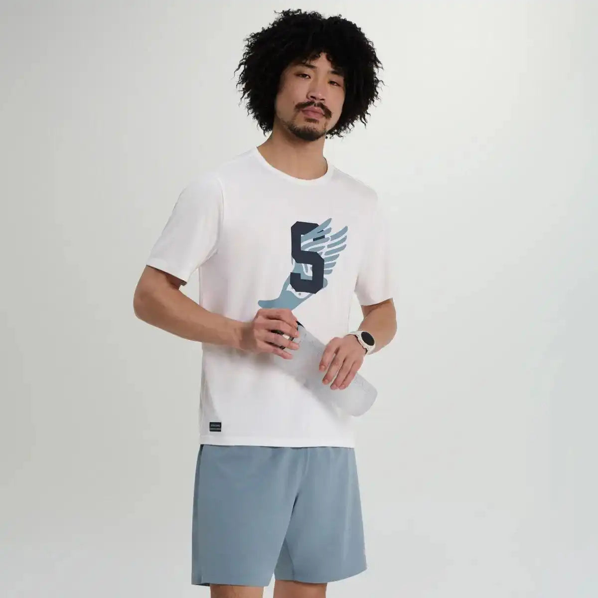 Men's Stopwatch Graphic Short Sleeve