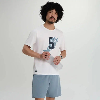 Men's Stopwatch Graphic Short Sleeve
